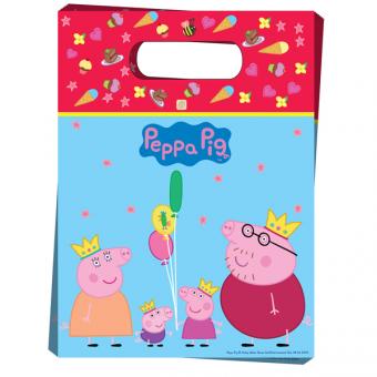 Свинка Пеппа. Пакет для подарков 6 шт. Пеппа-принцесса 