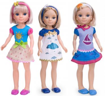 Кукла Нэнси с короткой стрижкой и модные наклейки 